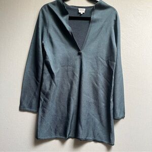 Armani Collezioni one button Long Sleeve Cardigan Top Sz 6